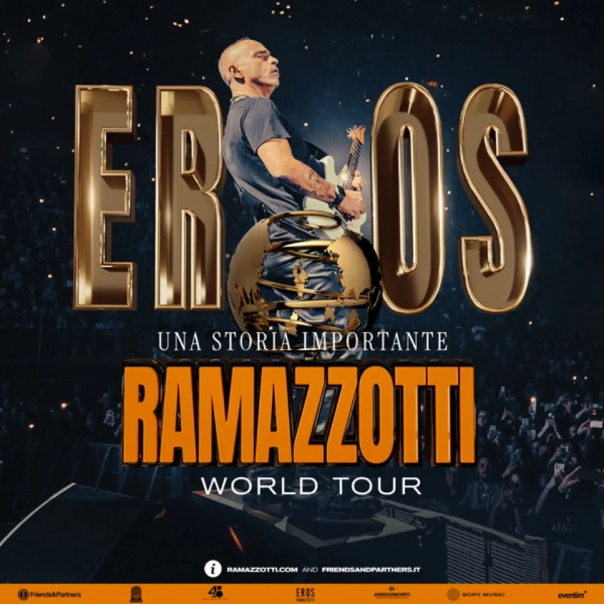 Billets Eros Ramazzotti (Forest National - Bruxelles)
