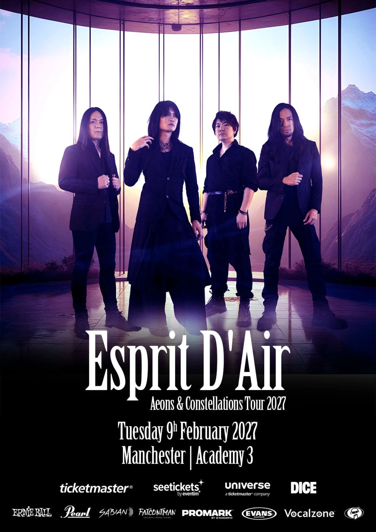 Billets Esprit D'Air (Manchester Academy - Manchester)