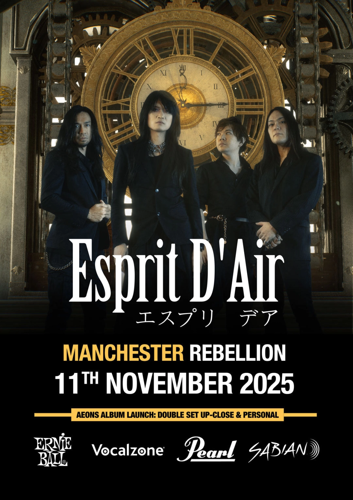 Billets Esprit D'Air (Rebellion Manchester - Manchester)
