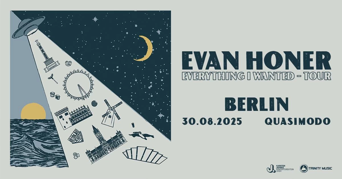 Evan Honer en Quasimodo Tickets