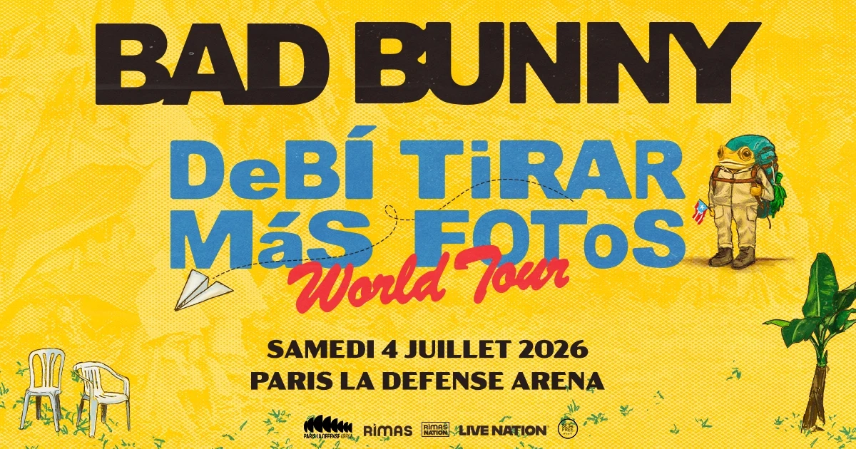 Billets Bad Bunny (Paris La Defense Arena - Paris)