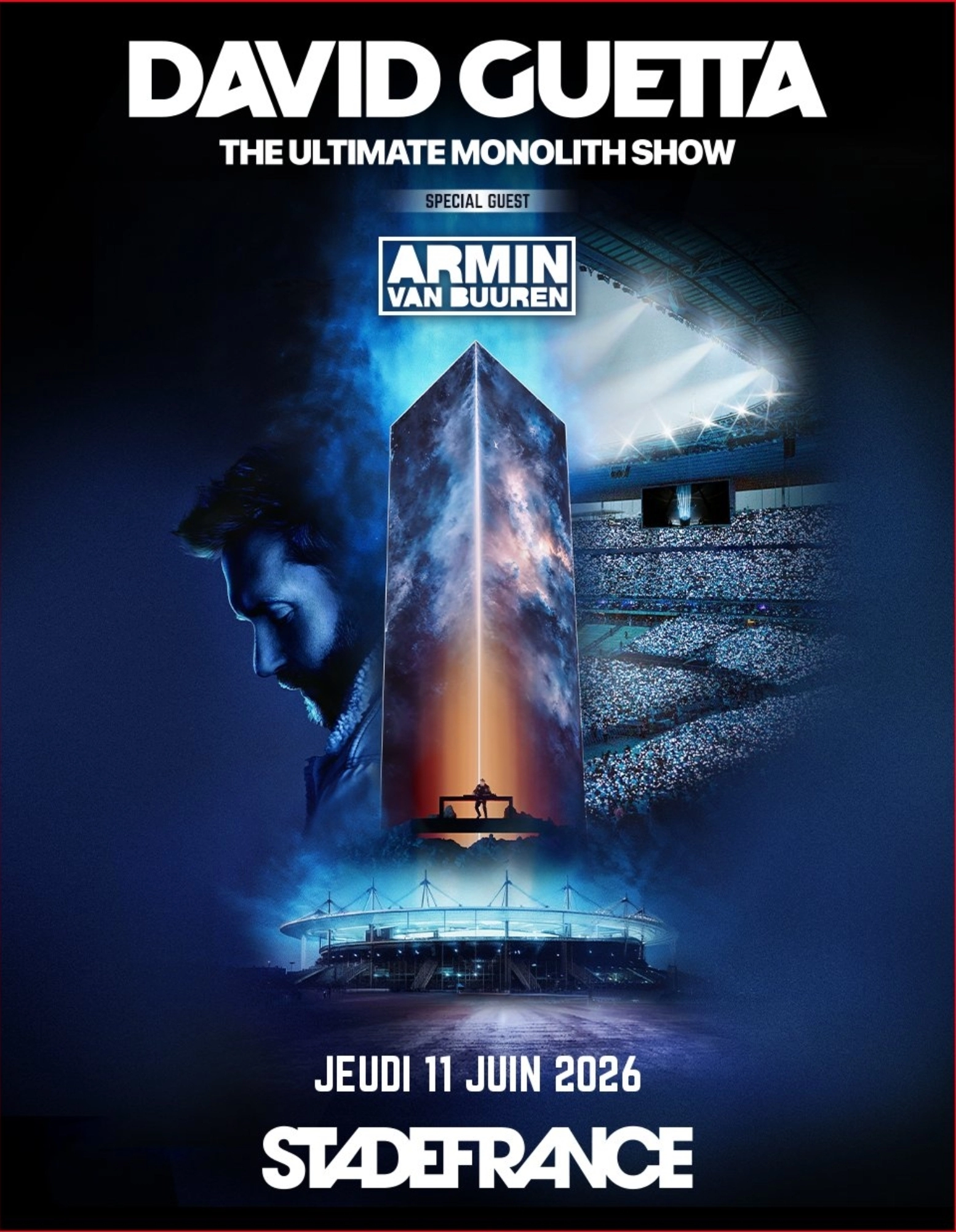 Billets David Guetta (Stade de France - Paris)
