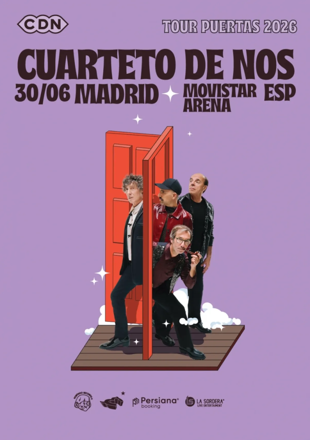 El Cuarteto De Nos en Movistar Arena Madrid Tickets