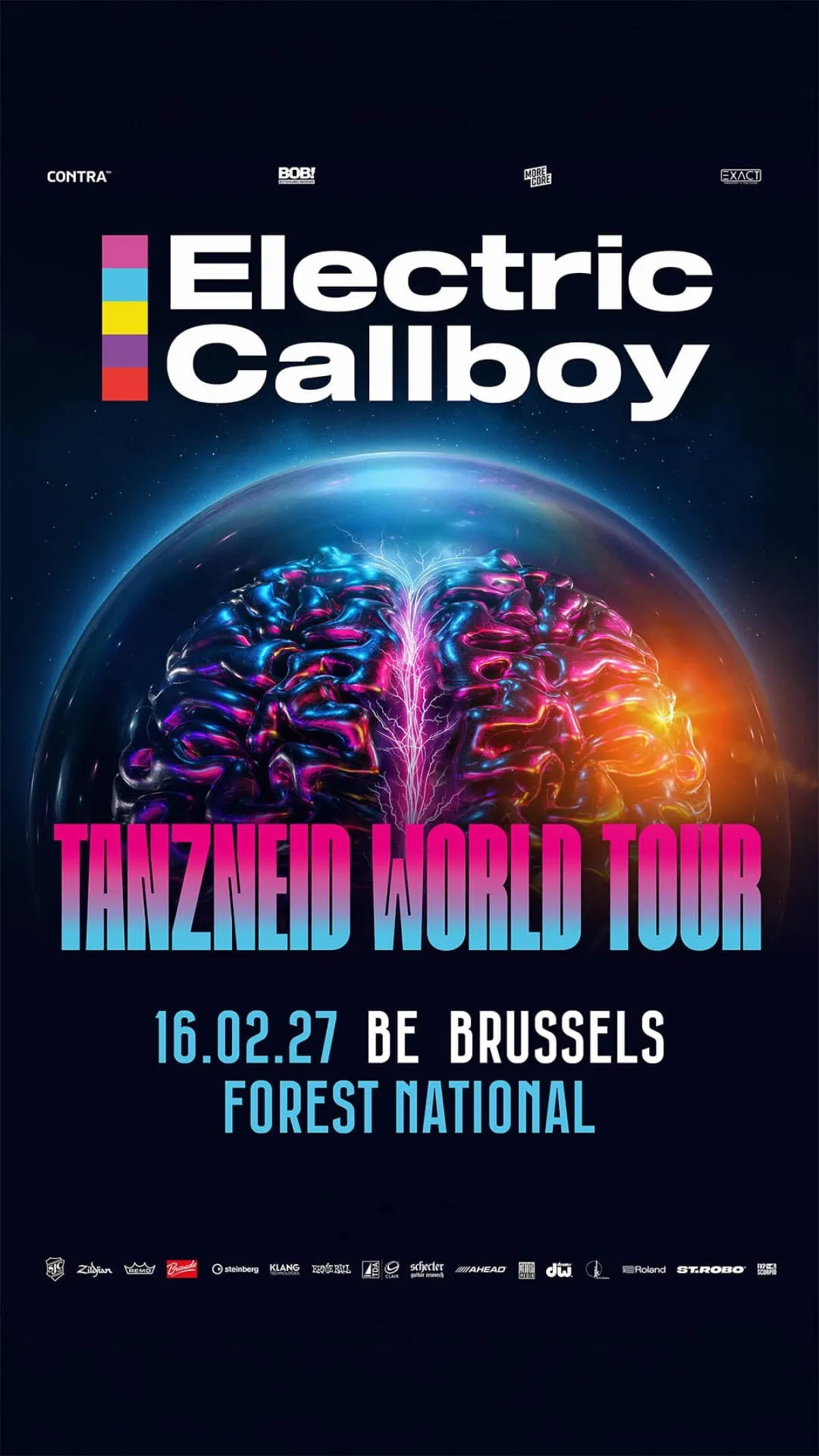 Billets Electric Callboy (Forest National - Bruxelles)