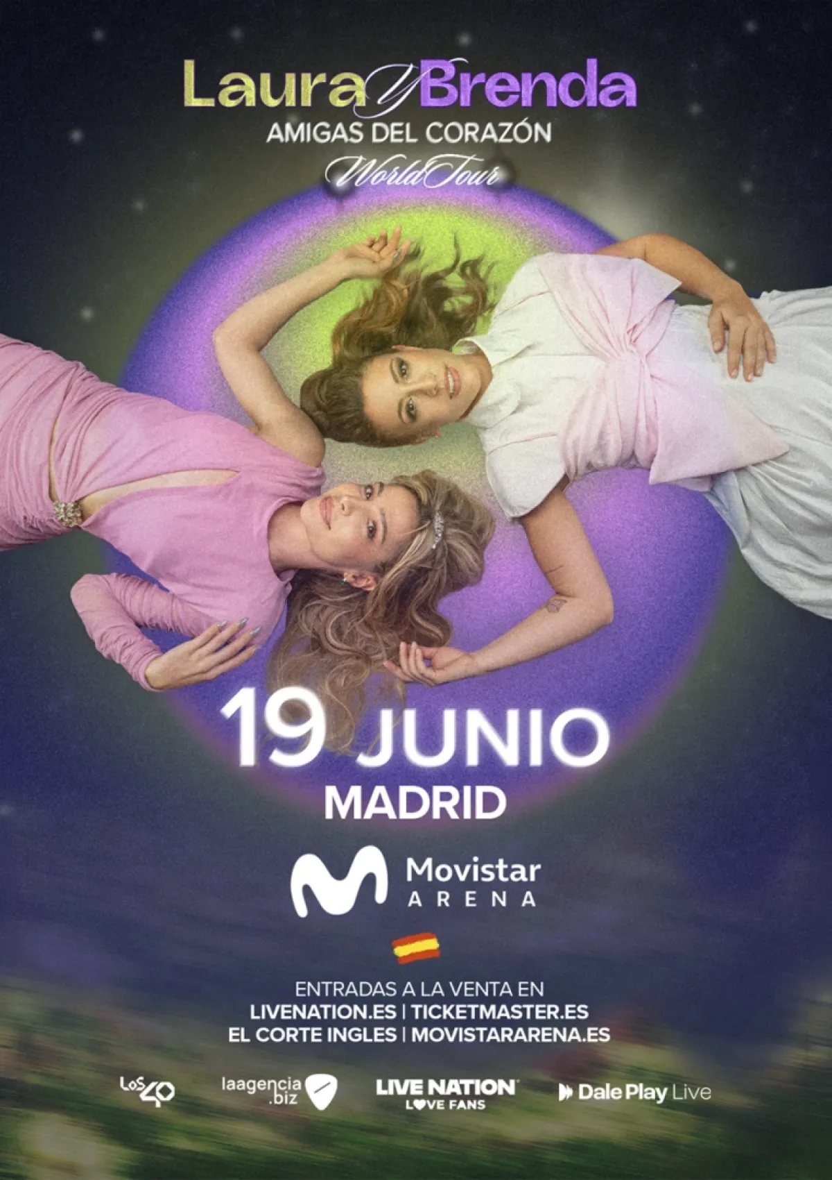 Laura Y Brenda en Movistar Arena Madrid Tickets