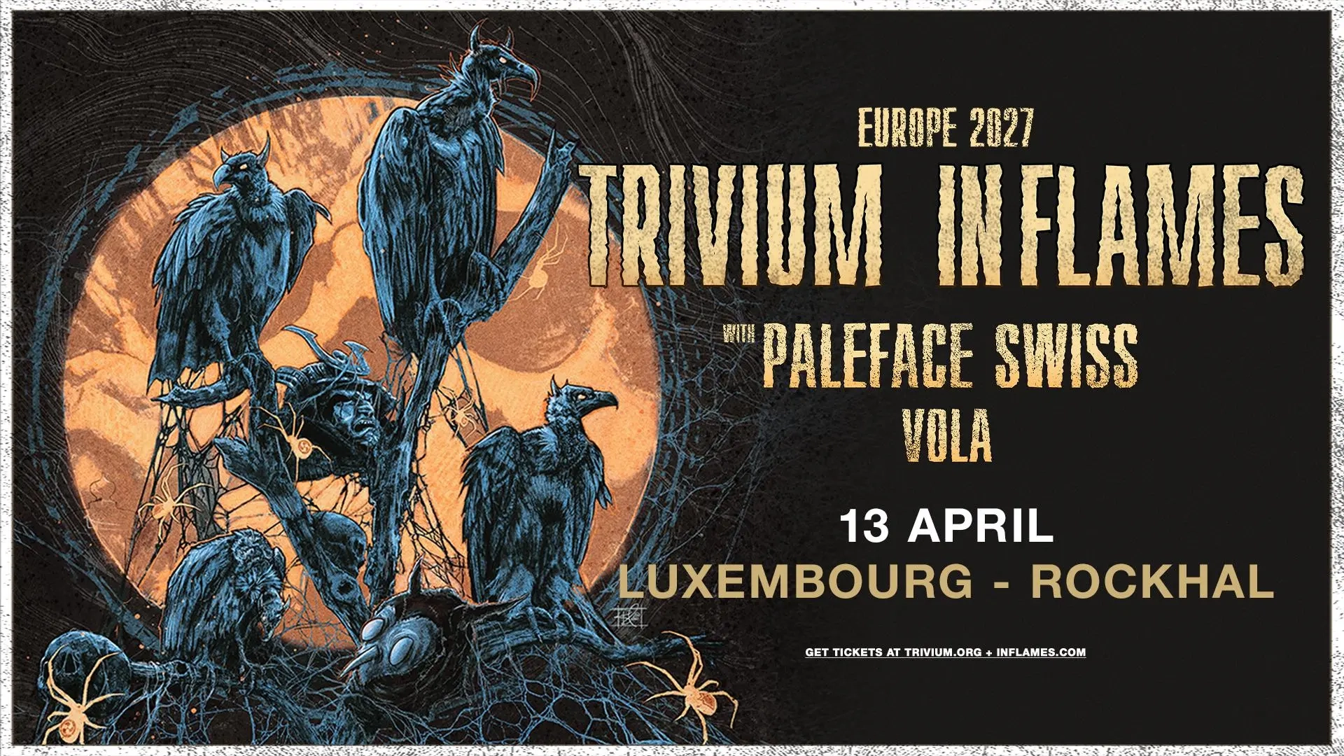 Billets Trivium - In Flames (Rockhal - Esch-sur-Alzette)
