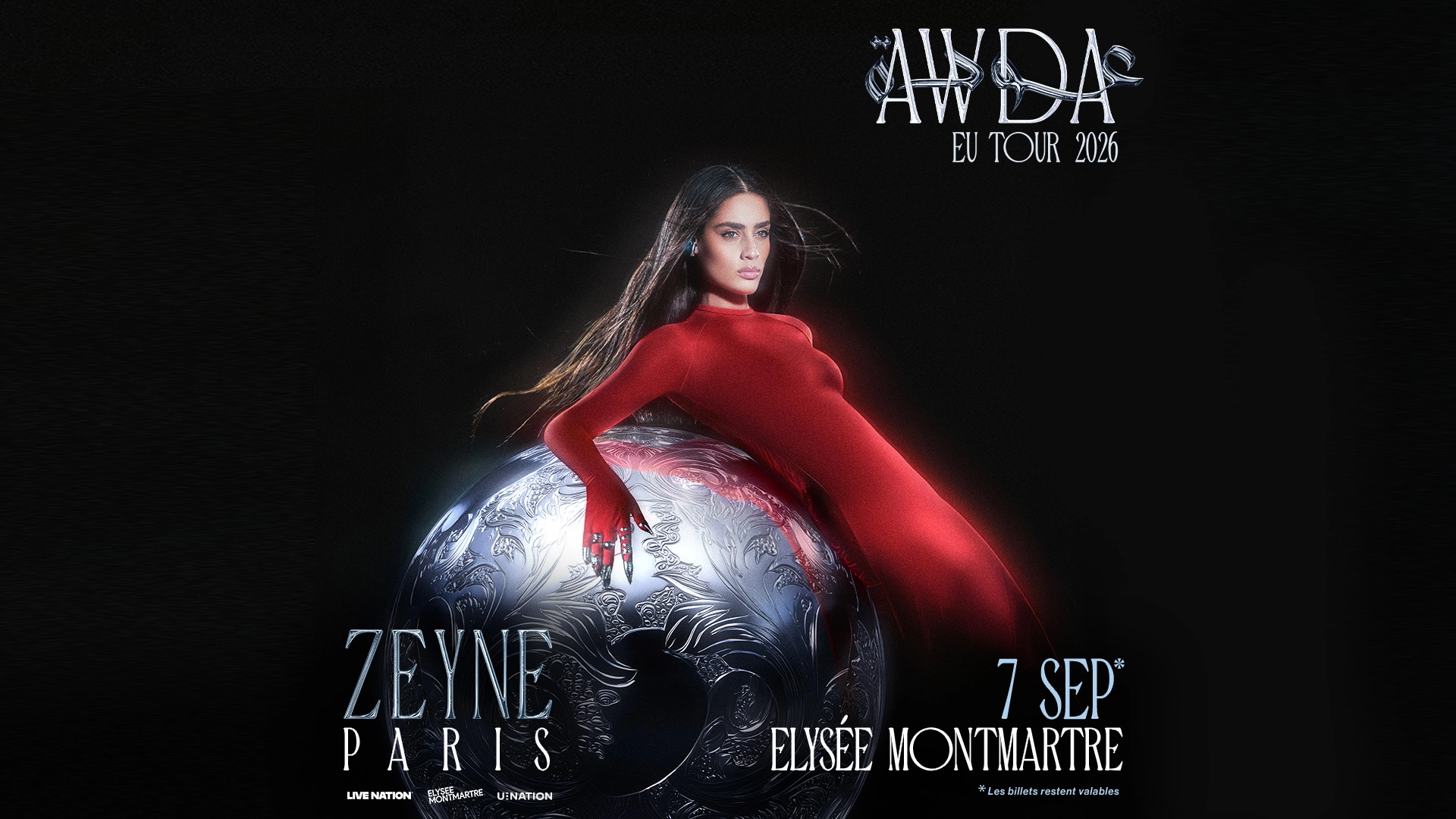 Zeyne at Elysee Montmartre Tickets