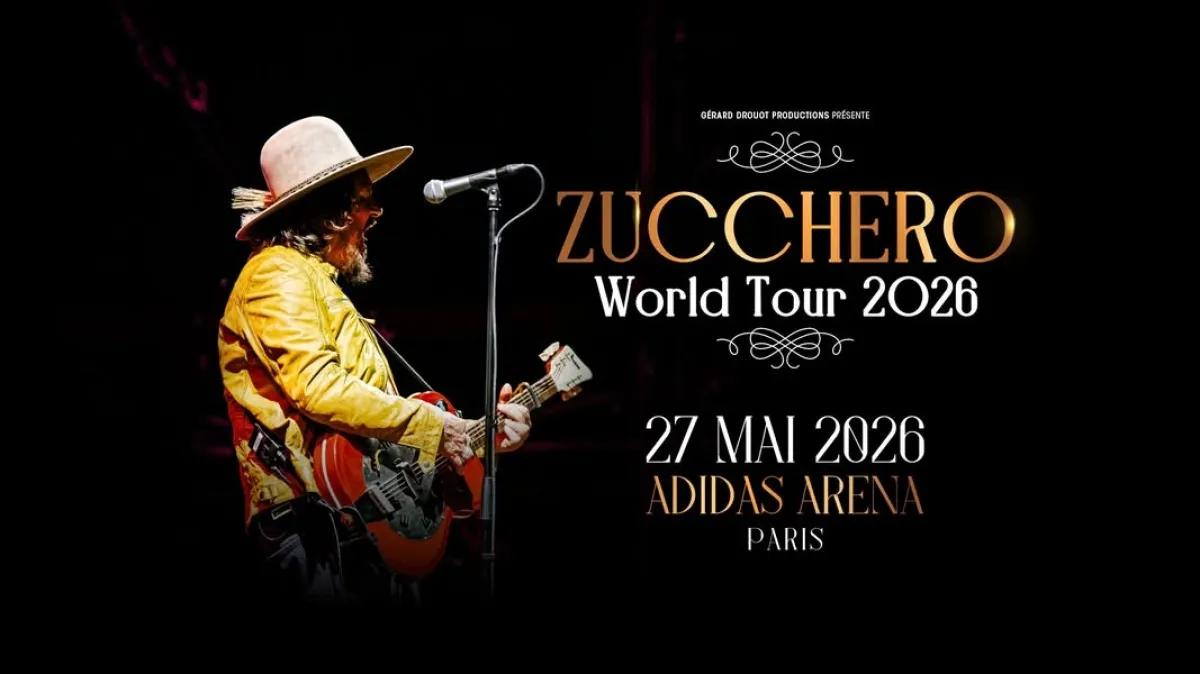 Zucchero en Adidas Arena Tickets