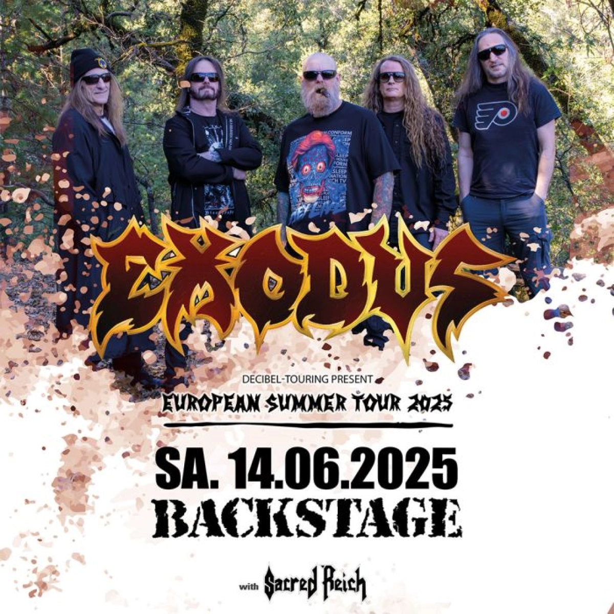 Exodus - Sacred Reich - Battlecreek at Backstage Werk Tickets