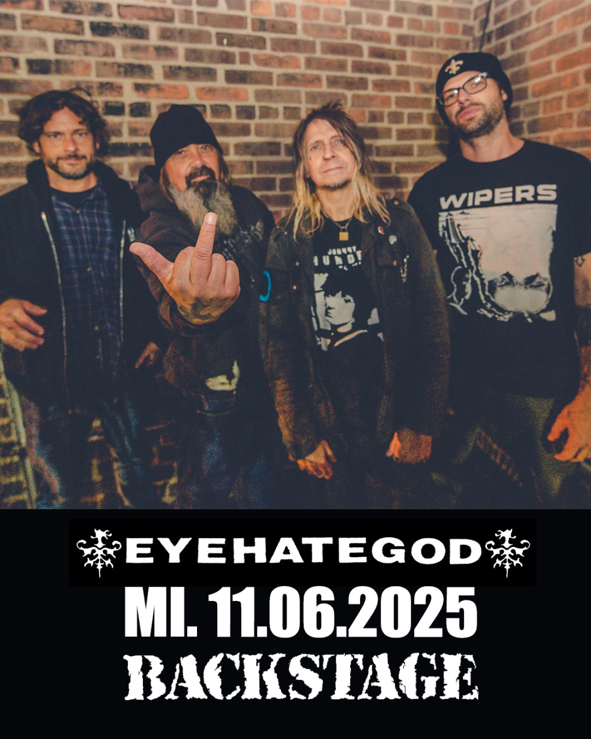 Billets Eyehategod (Backstage Werk - Munich)