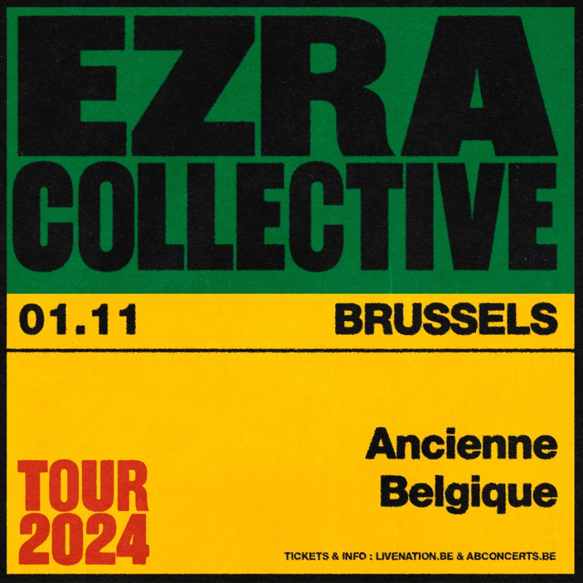 Billets Ezra Collective (Ancienne Belgique - Bruxelles)