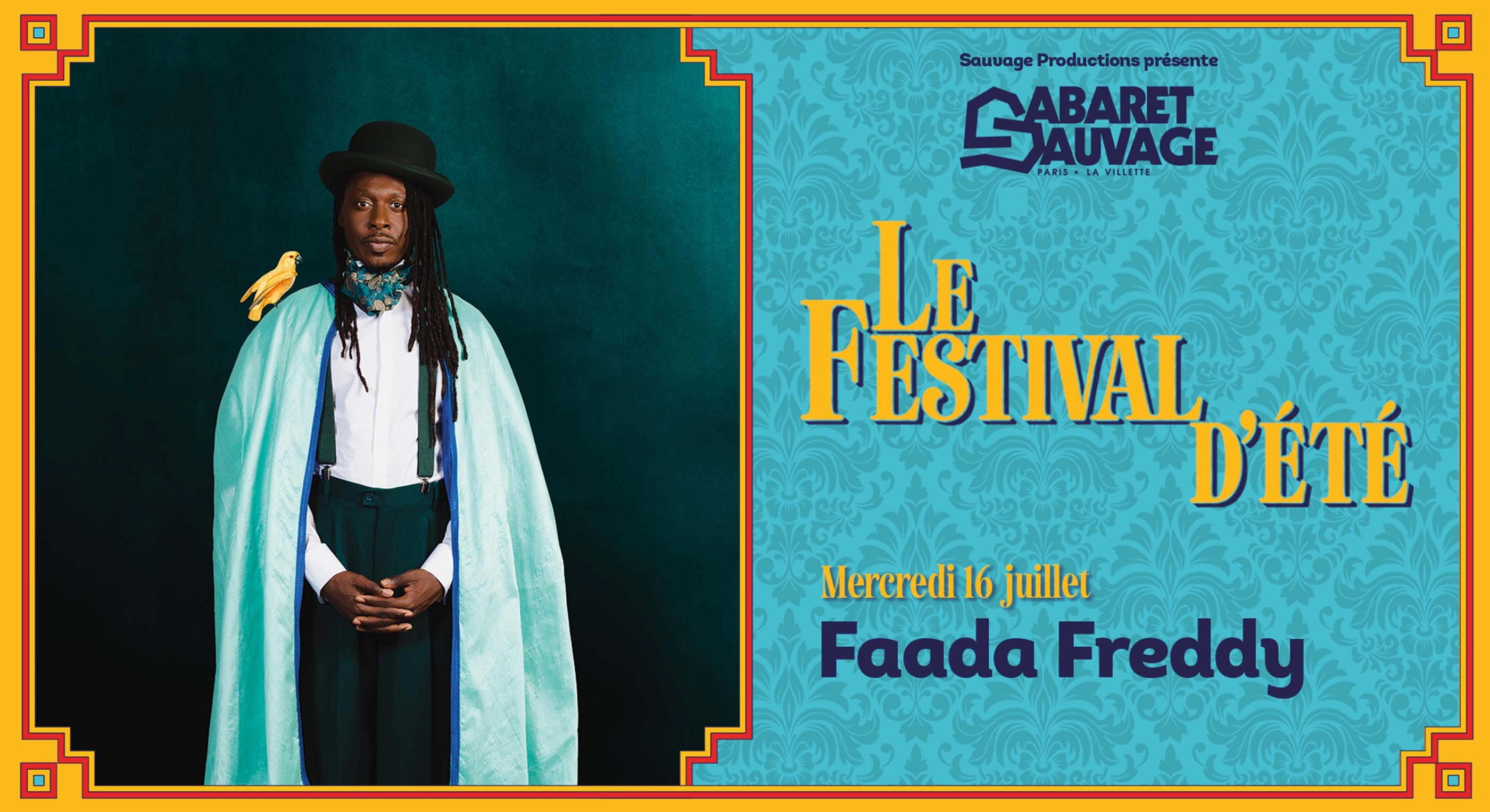 Faada Freddy at Cabaret Sauvage Tickets