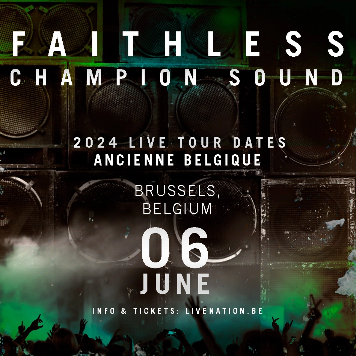 Faithless at Ancienne Belgique Tickets