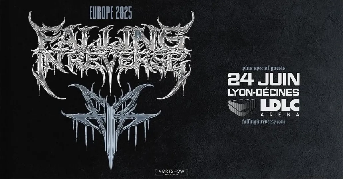 Billets Falling In Reverse (LDLC Arena - Lyon)