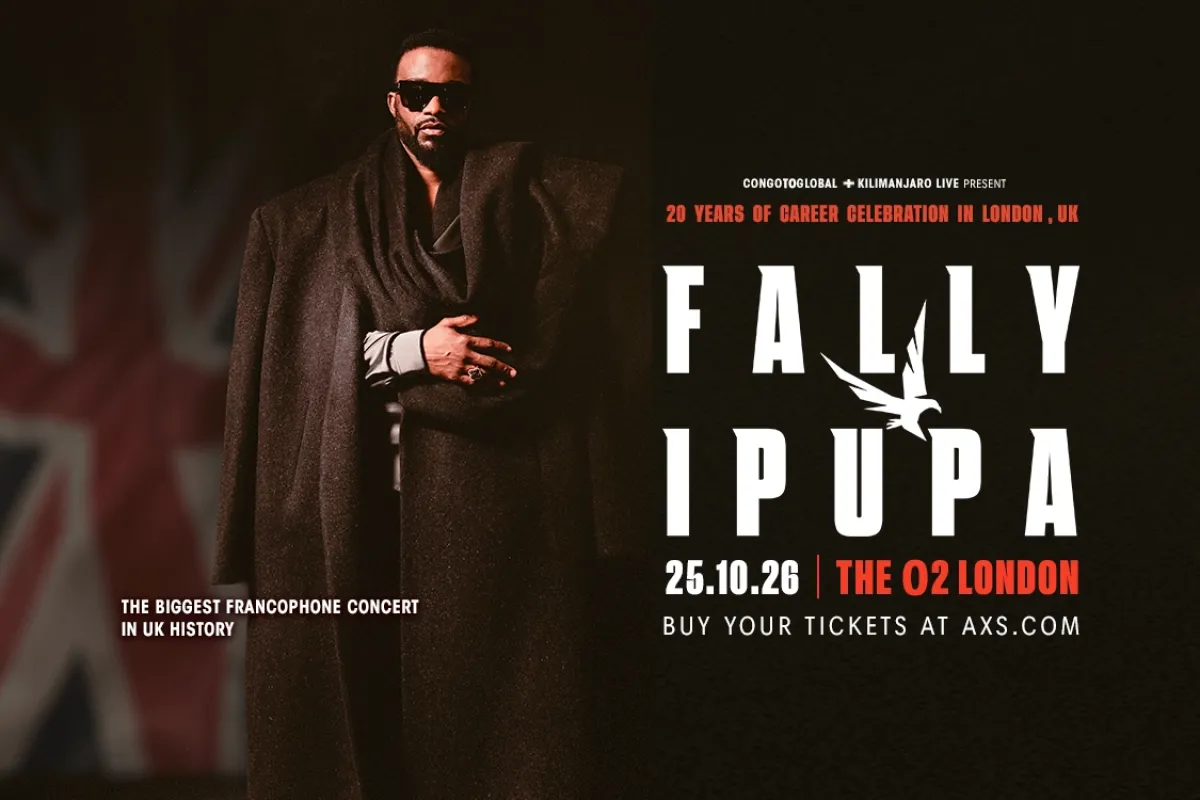 Fally Ipupa at The O2 Arena Tickets