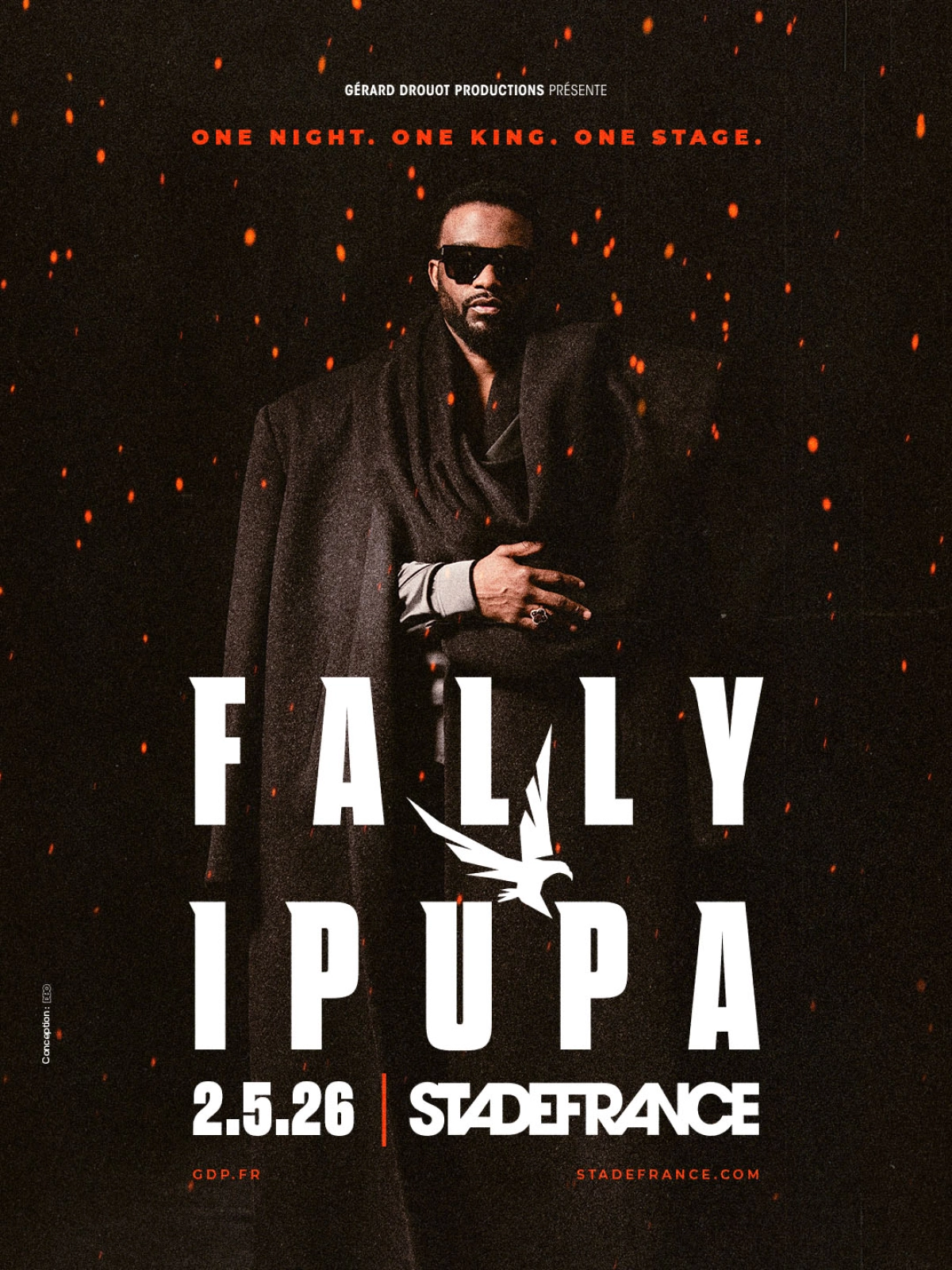 Billets Fally Ipupa (Stade de France - Paris)