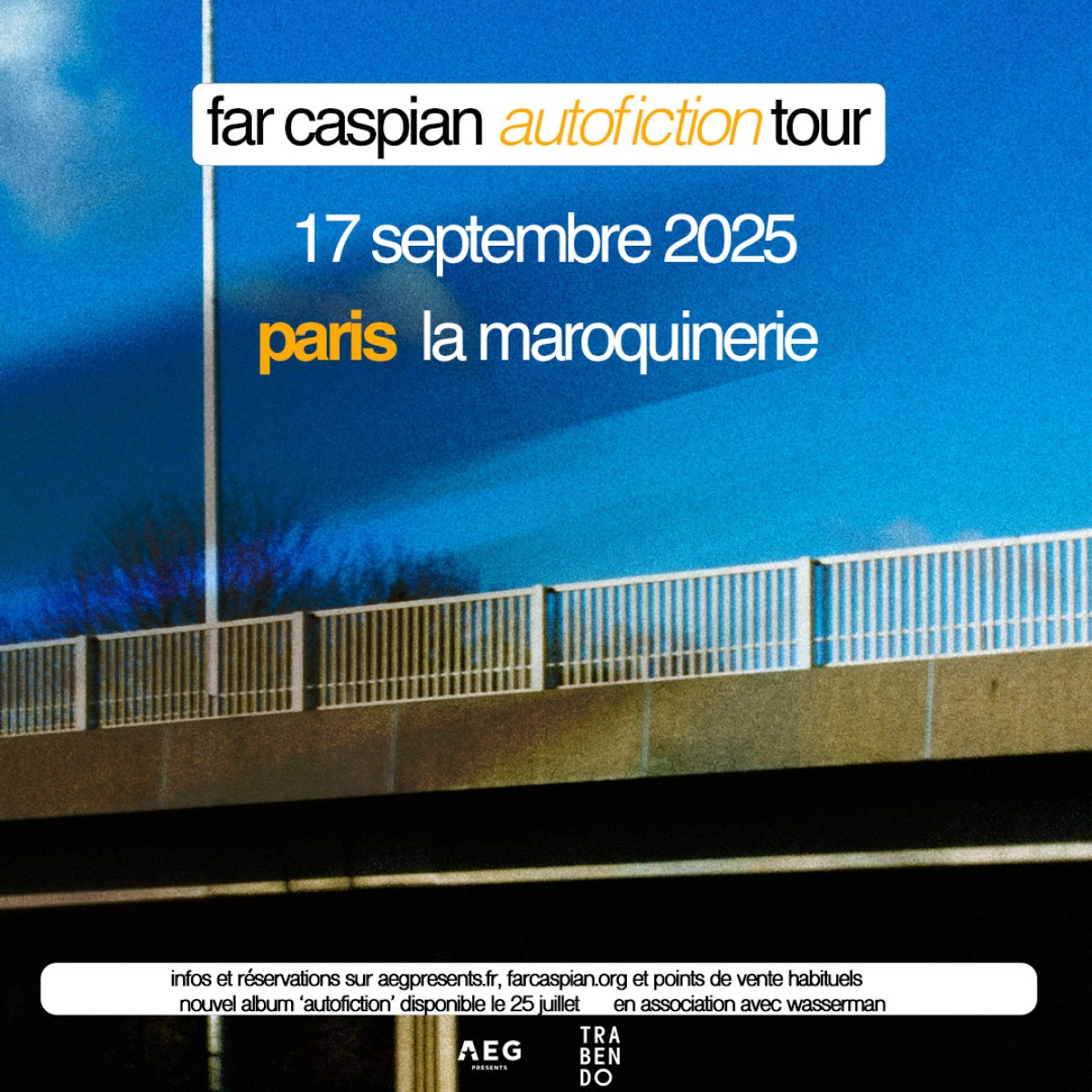 Billets Far Caspian (La Maroquinerie - Paris)