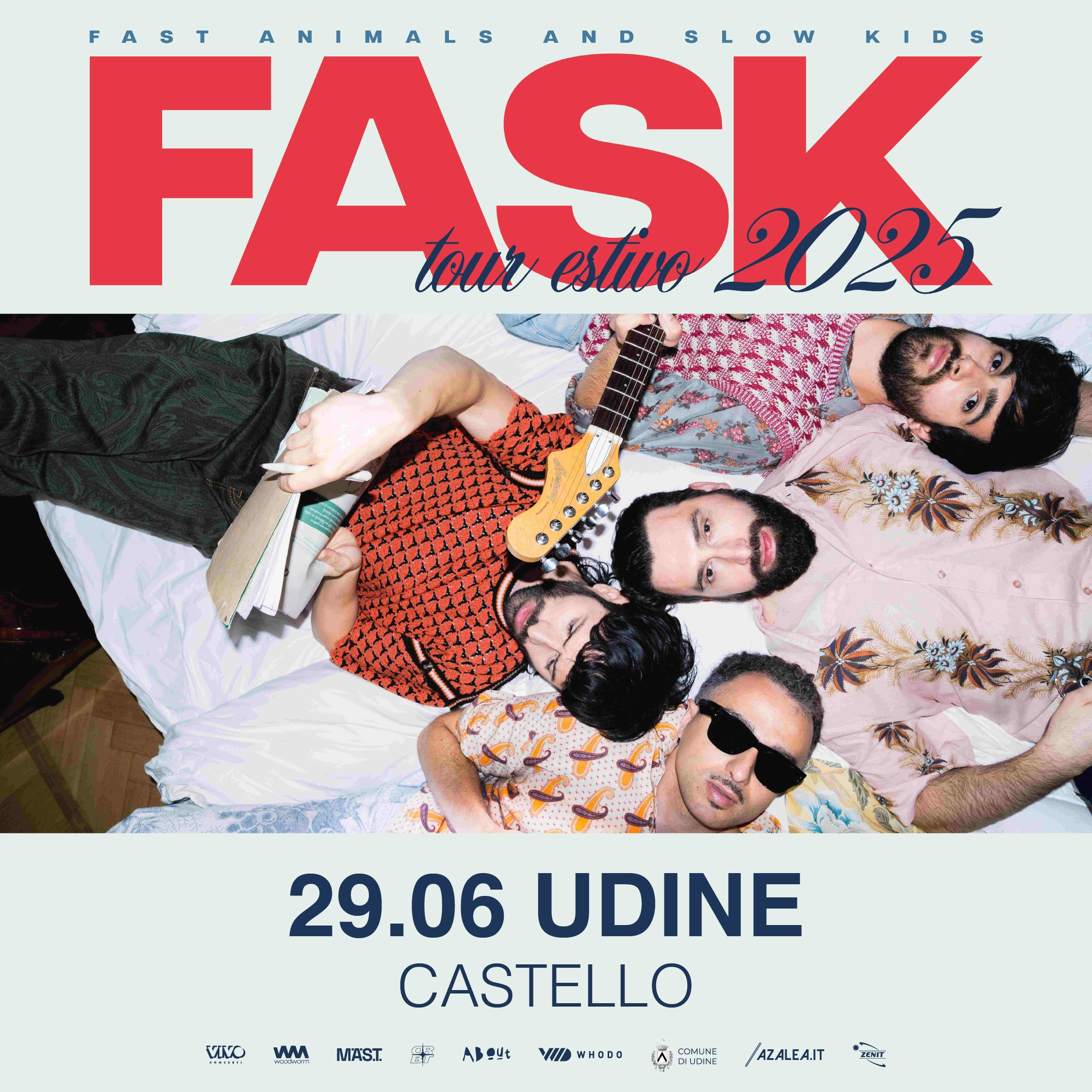 Billets Fast Animals and Slow Kids (Piazza Castello Udine - Udine)