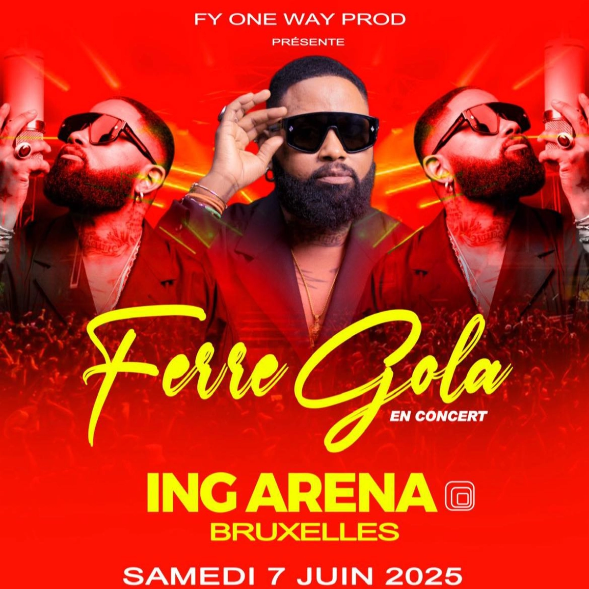 Billets Ferre Gola (ING Arena - Bruxelles)