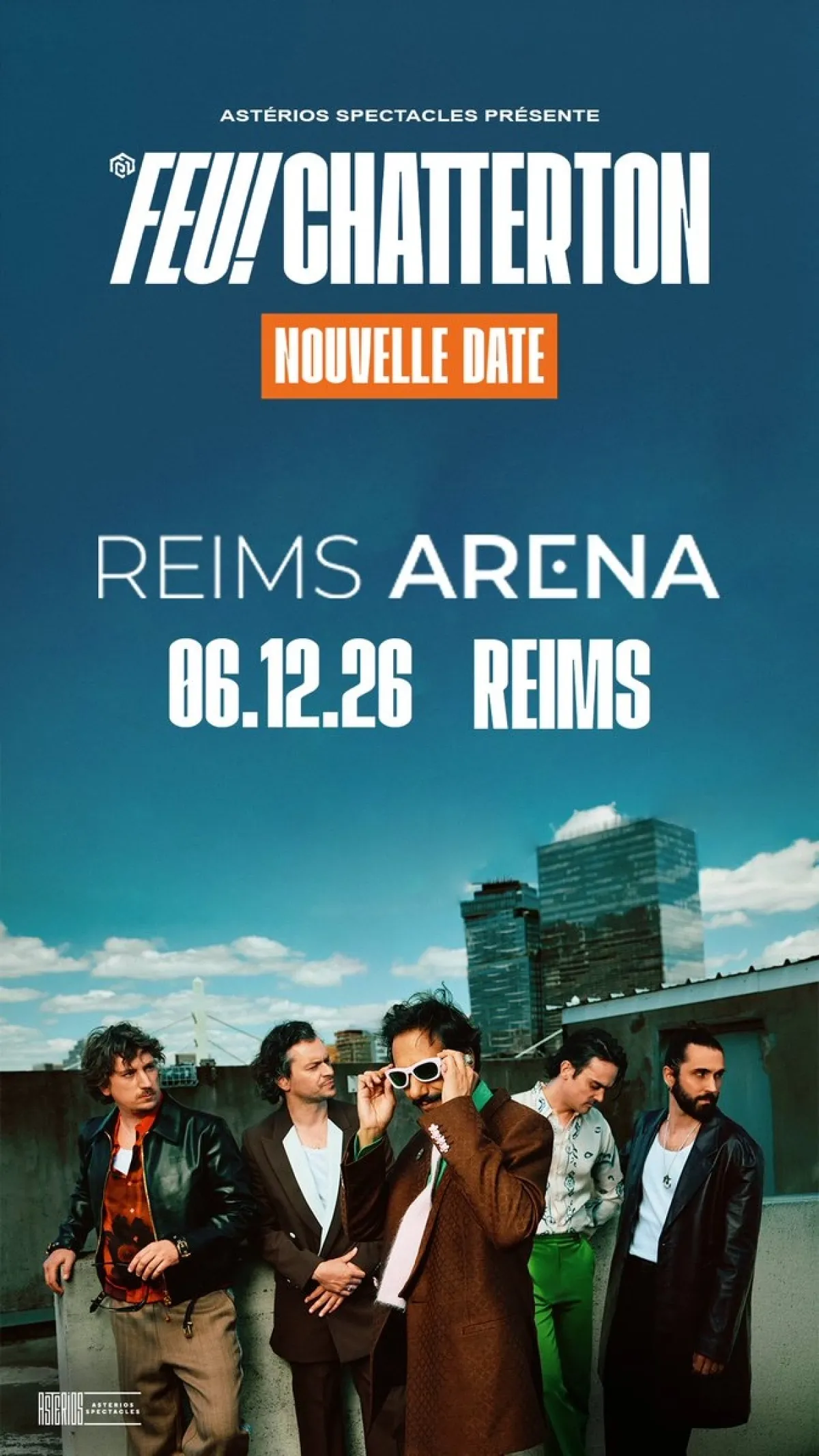 Feu! Chatterton at Reims Arena Tickets