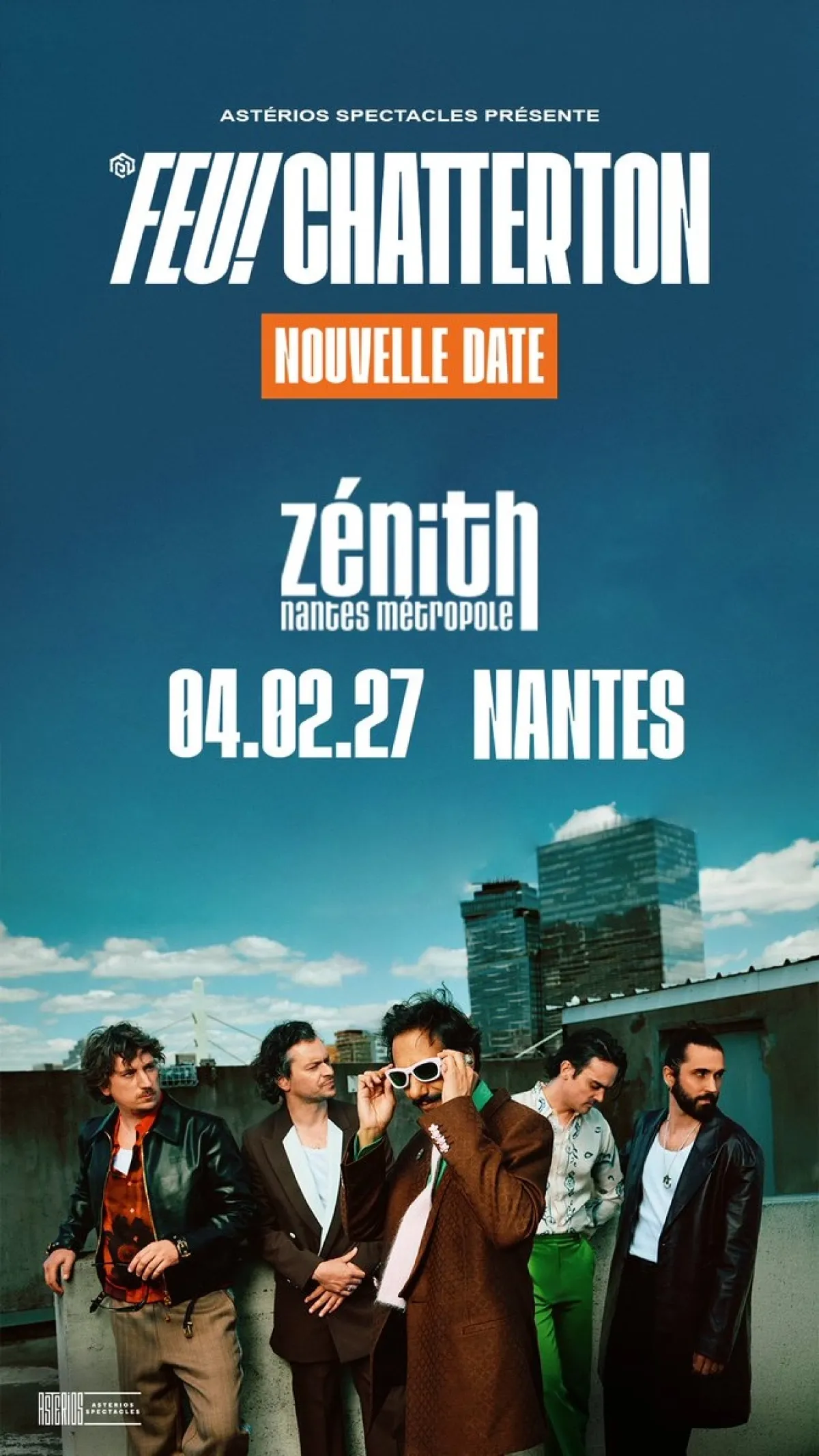 Feu! Chatterton at Zenith Nantes Tickets