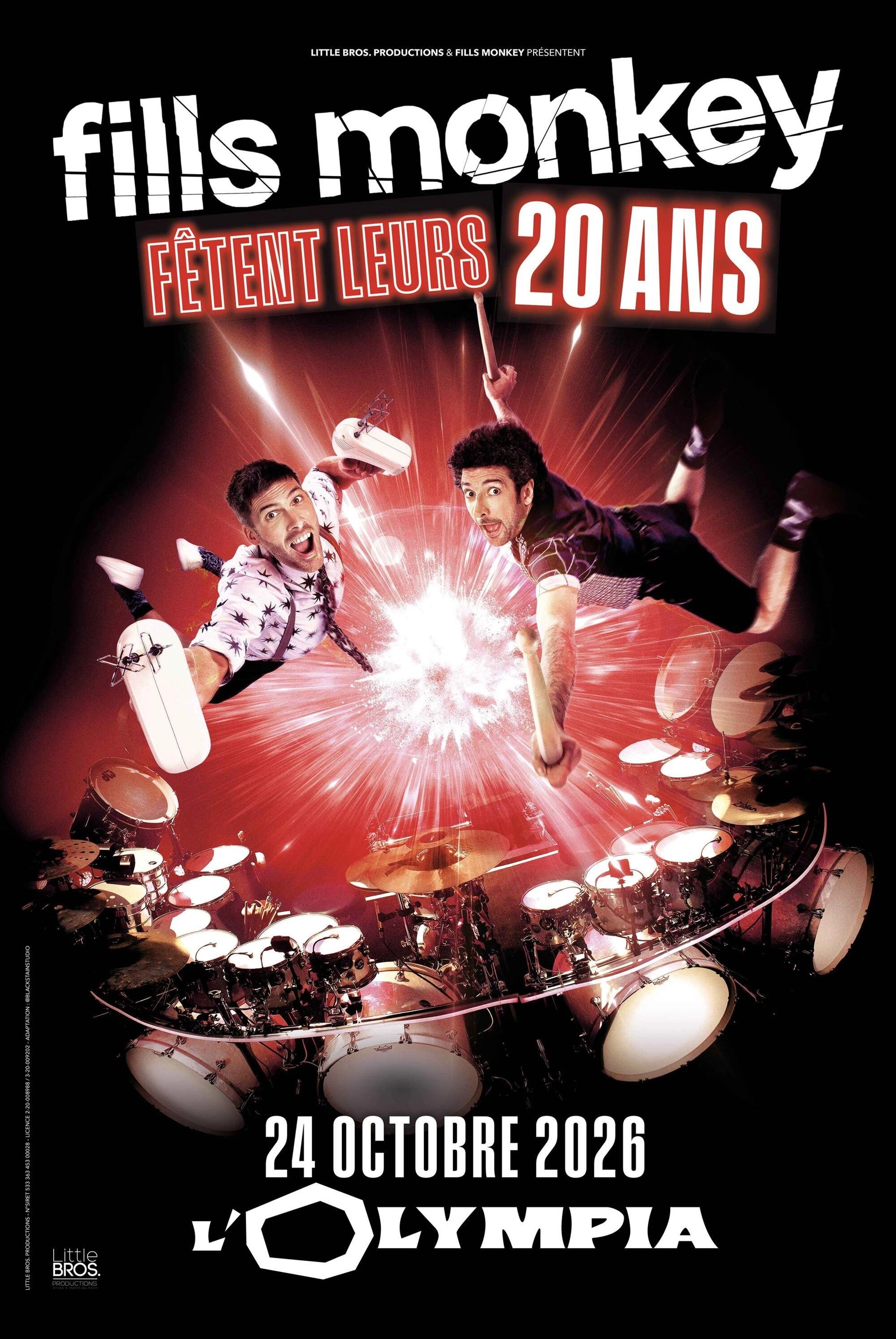 Billets Fills Monkey (Olympia - Paris)