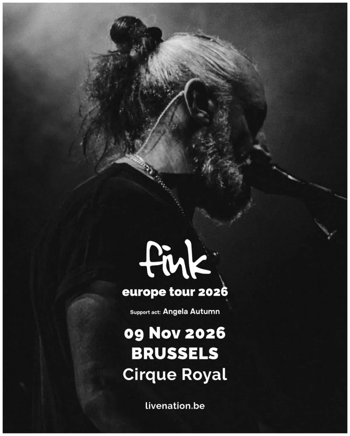 Fink at Cirque Royal Tickets