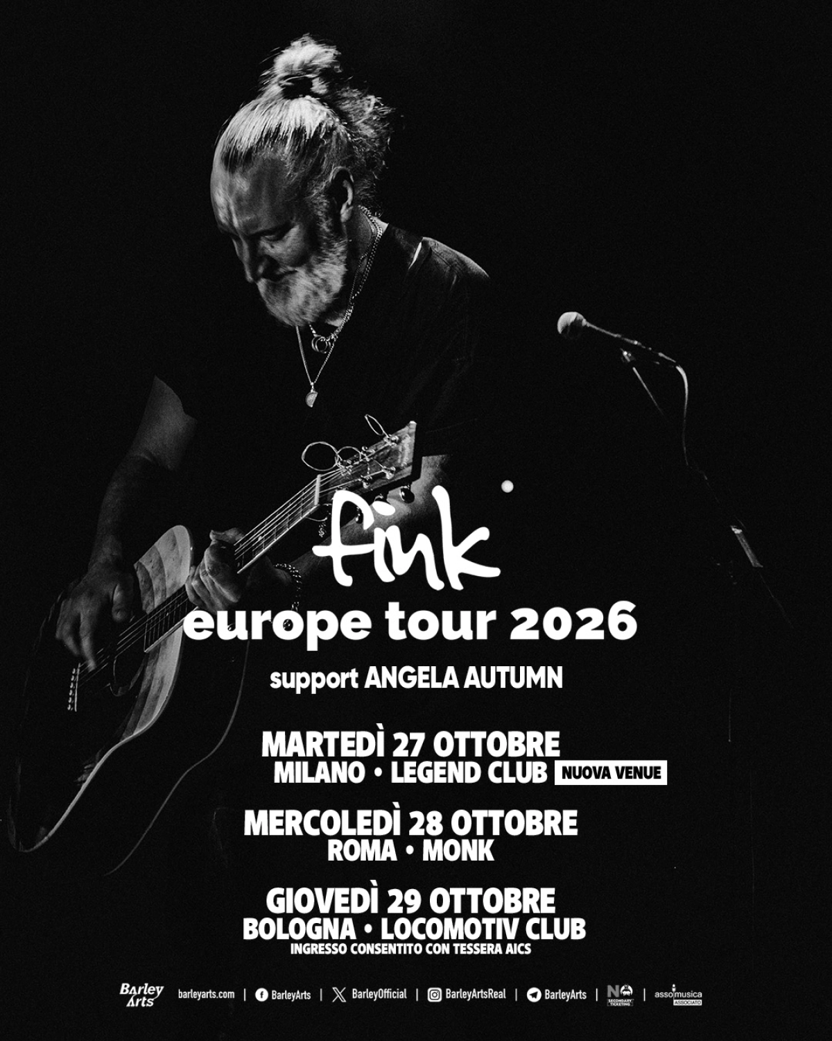 Fink en Legend Club Milano Tickets