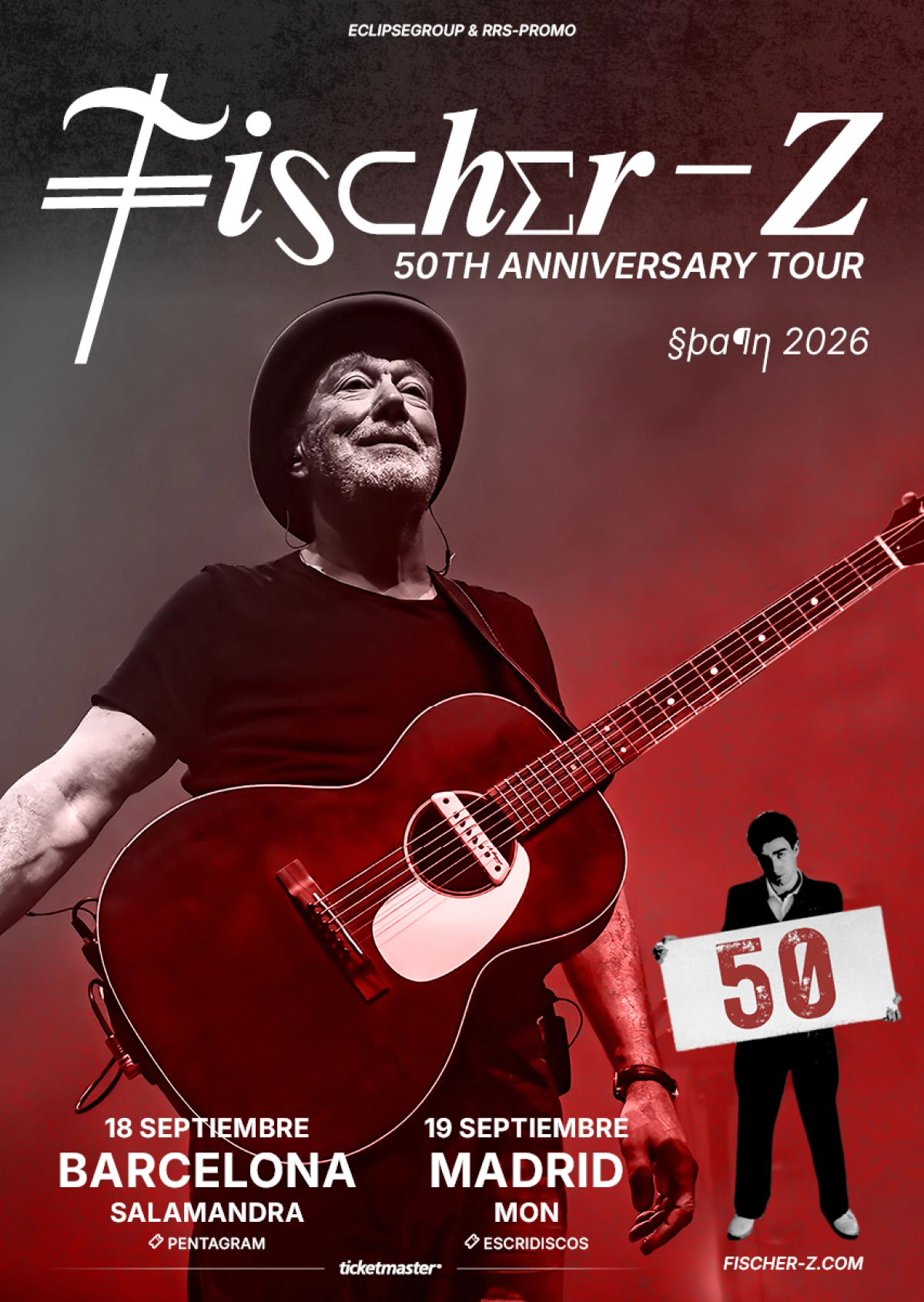 Billets Fischer-Z (Sala Mon Live - Madrid)