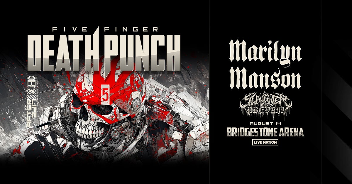 Five Finger Death Punch en Bridgestone Arena Tickets