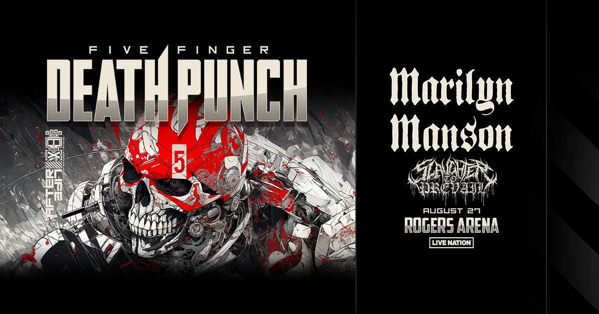 Billets Five Finger Death Punch (Rogers Arena - Vancouver)