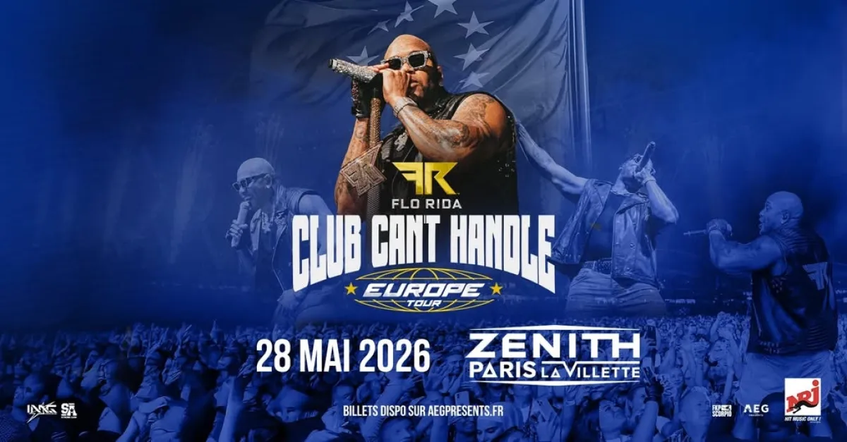 Billets Flo Rida (Zenith Paris - Paris)