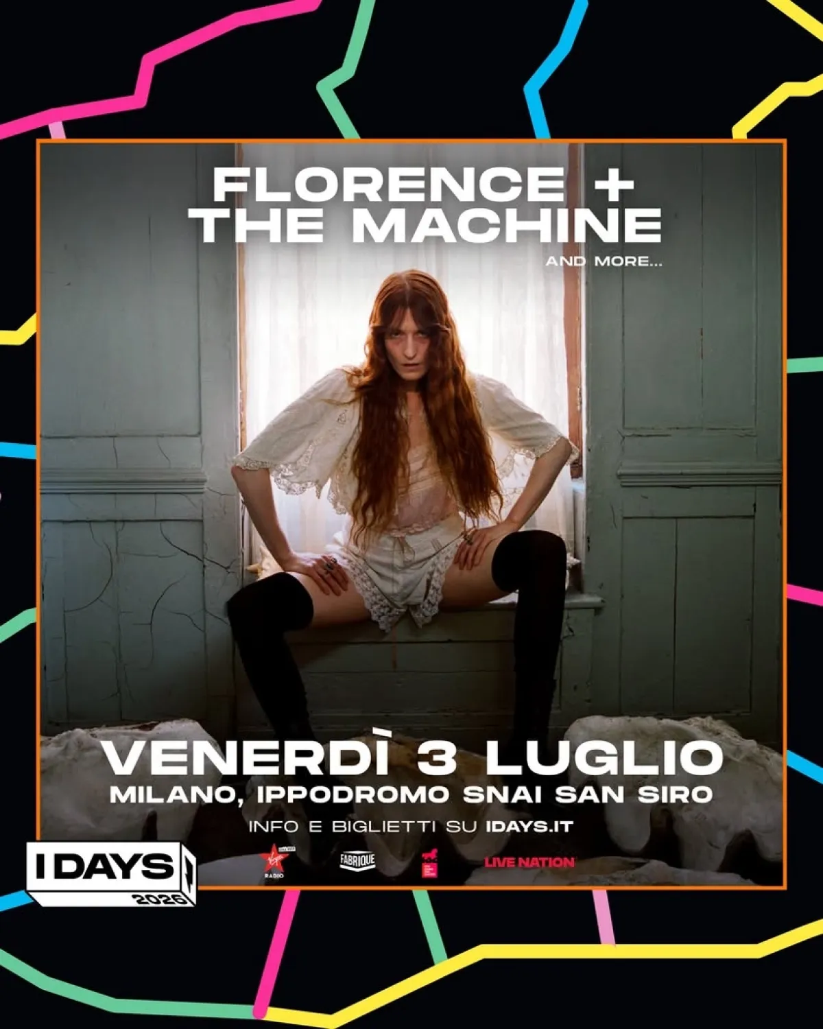 Billets Florence and The Machine and more (Ippodromo Snai San Siro - Milan)