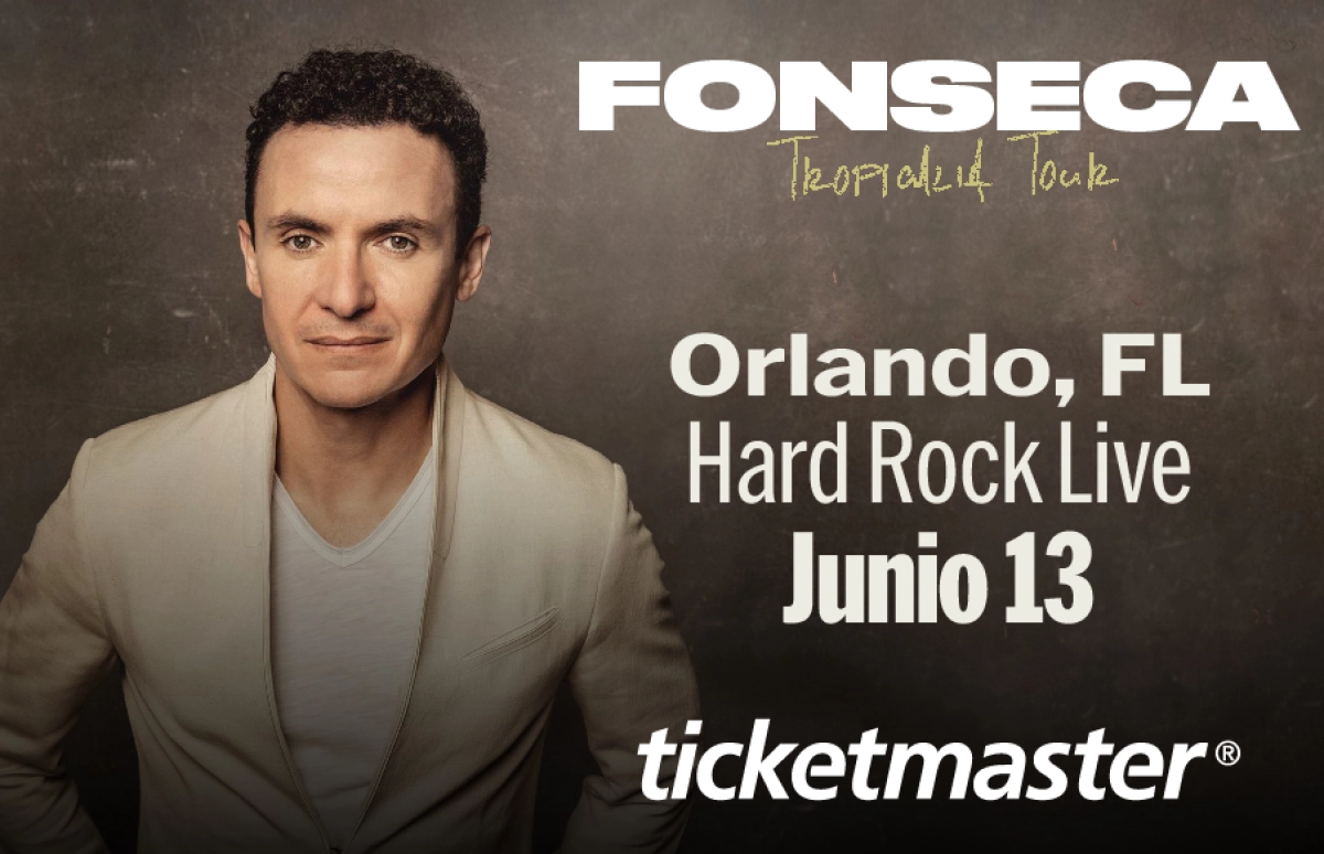 Fonseca Tropicalia Tour 2025 at Hard Rock Live Orlando Tickets