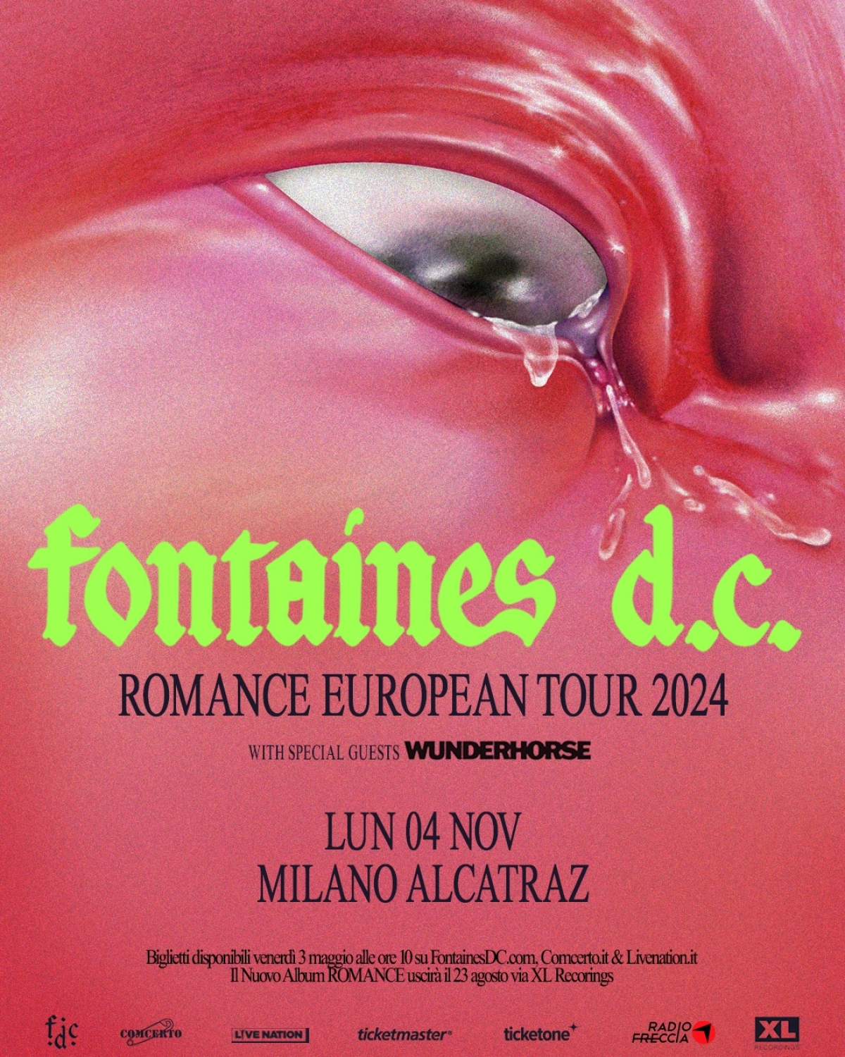 Billets Fontaines D.C. (Alcatraz Milan - Milan)