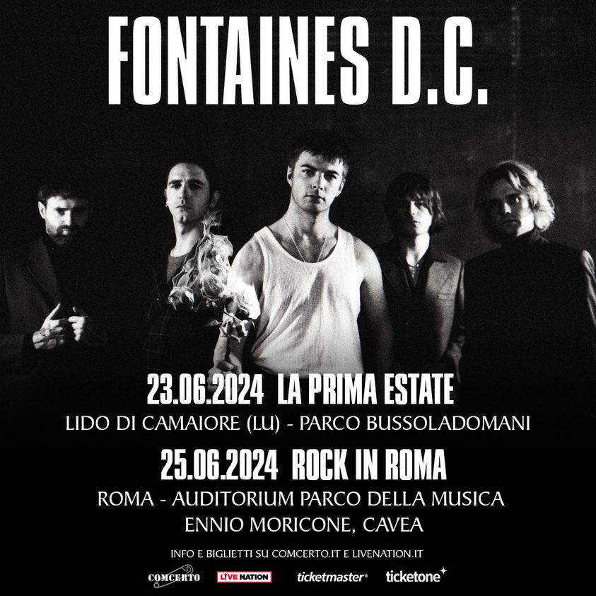 Fontaines D.C. at Cavea Auditorium Parco della Musica Tickets