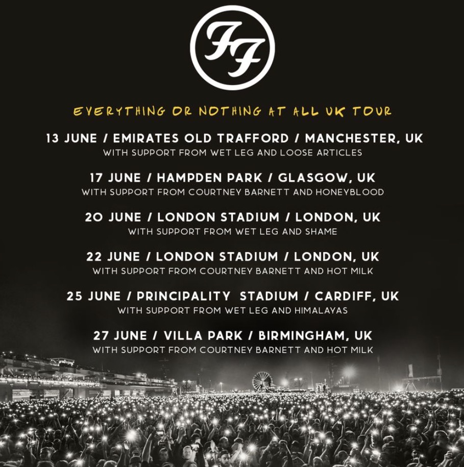 Foo Fighters at London Stadium Tickets