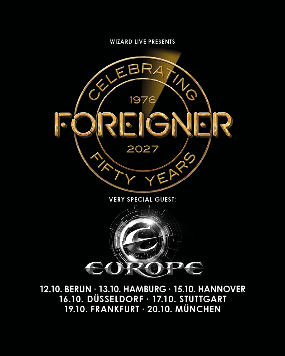 Foreigner at Hanns-Martin-Schleyer-Halle Tickets