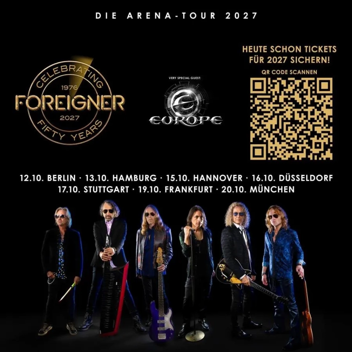Foreigner at Max-Schmeling-Halle Tickets