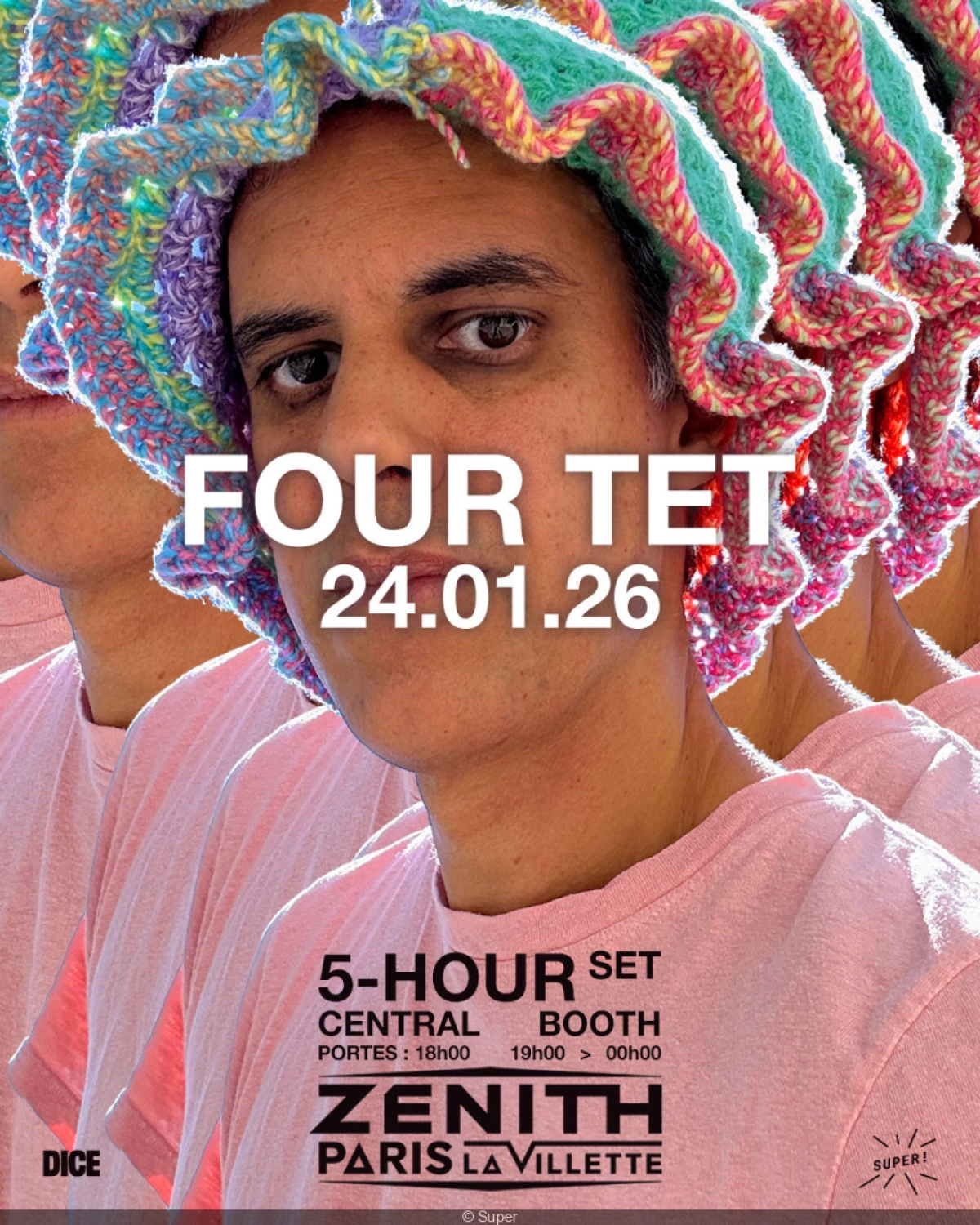 Billets Four Tet (Zenith Paris - Paris)