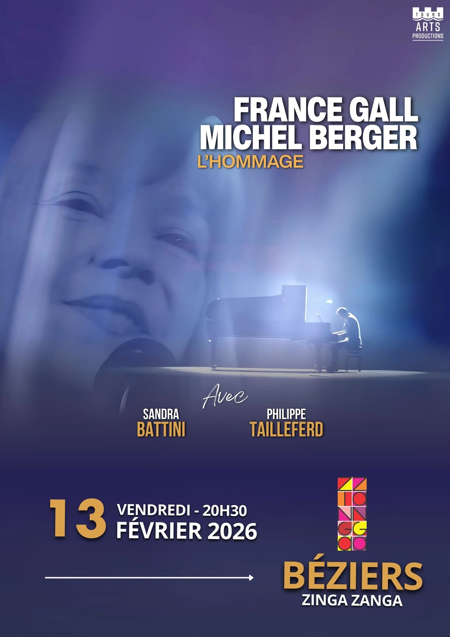 France Gall - Michel Berger at Zinga Zanga Tickets