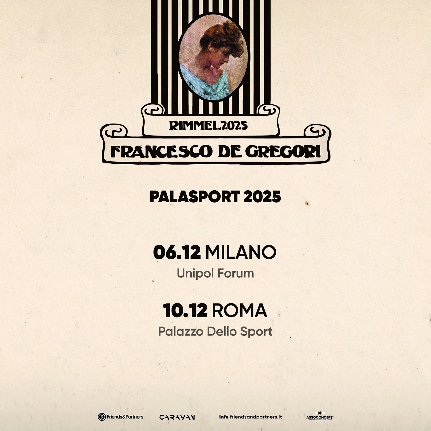 Francesco De Gregori en Forum Milano Tickets