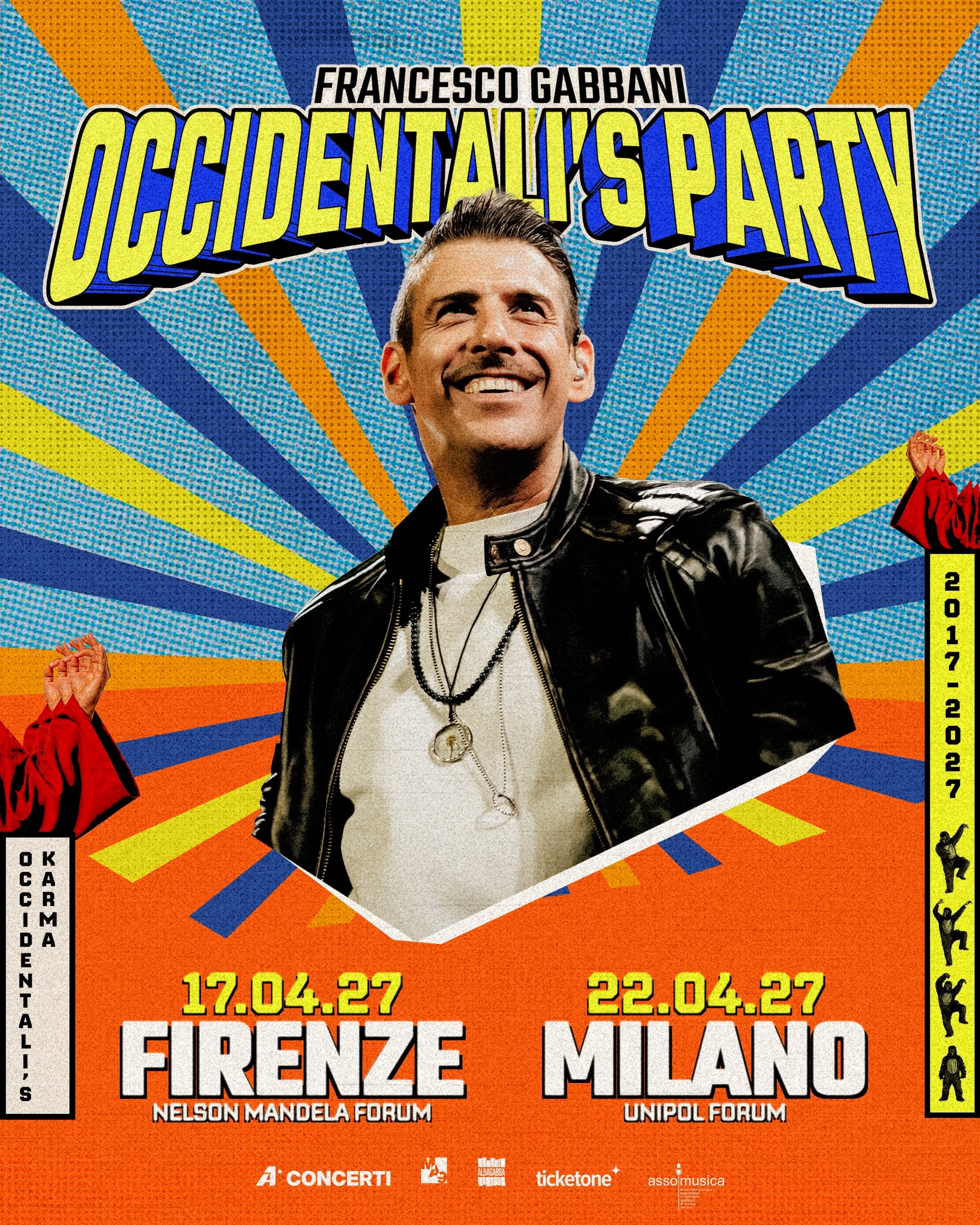 Billets Francesco Gabbani (Mandela Forum - Florence)