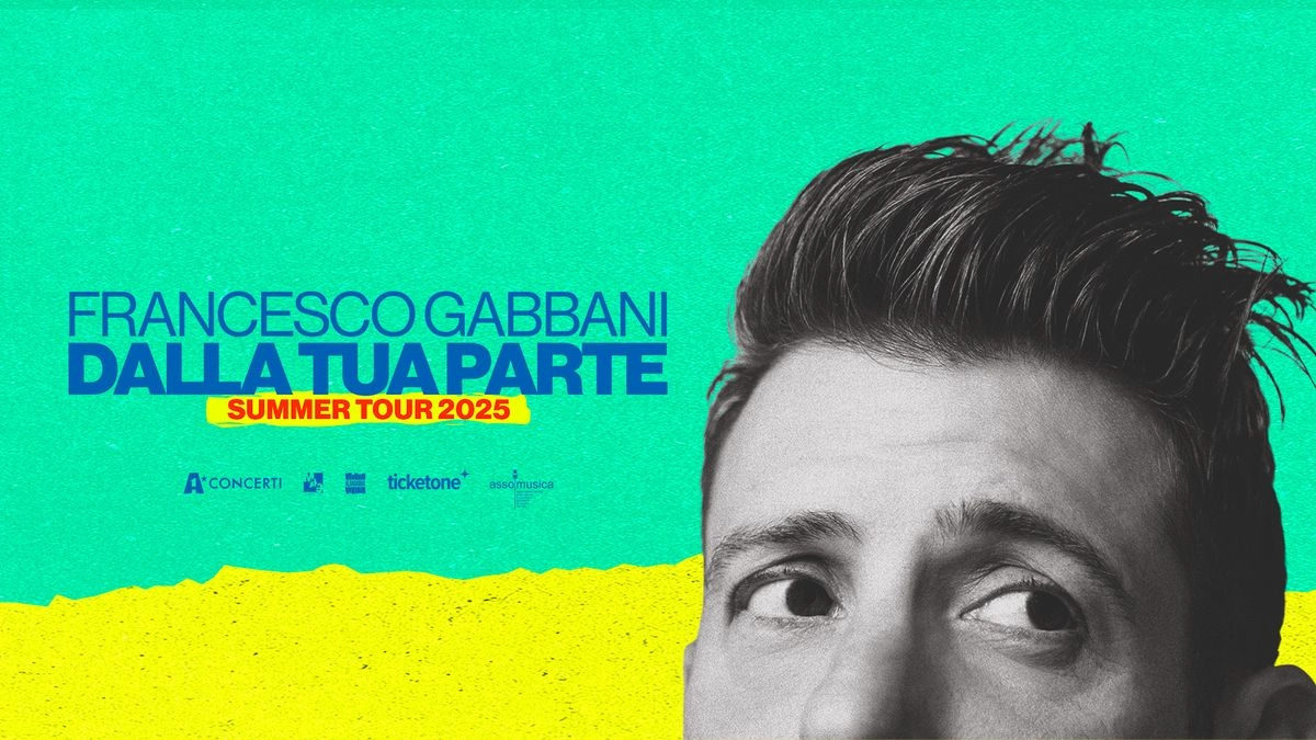 Billets Francesco Gabbani (Teatro Antico Taormina - Tauromenion)