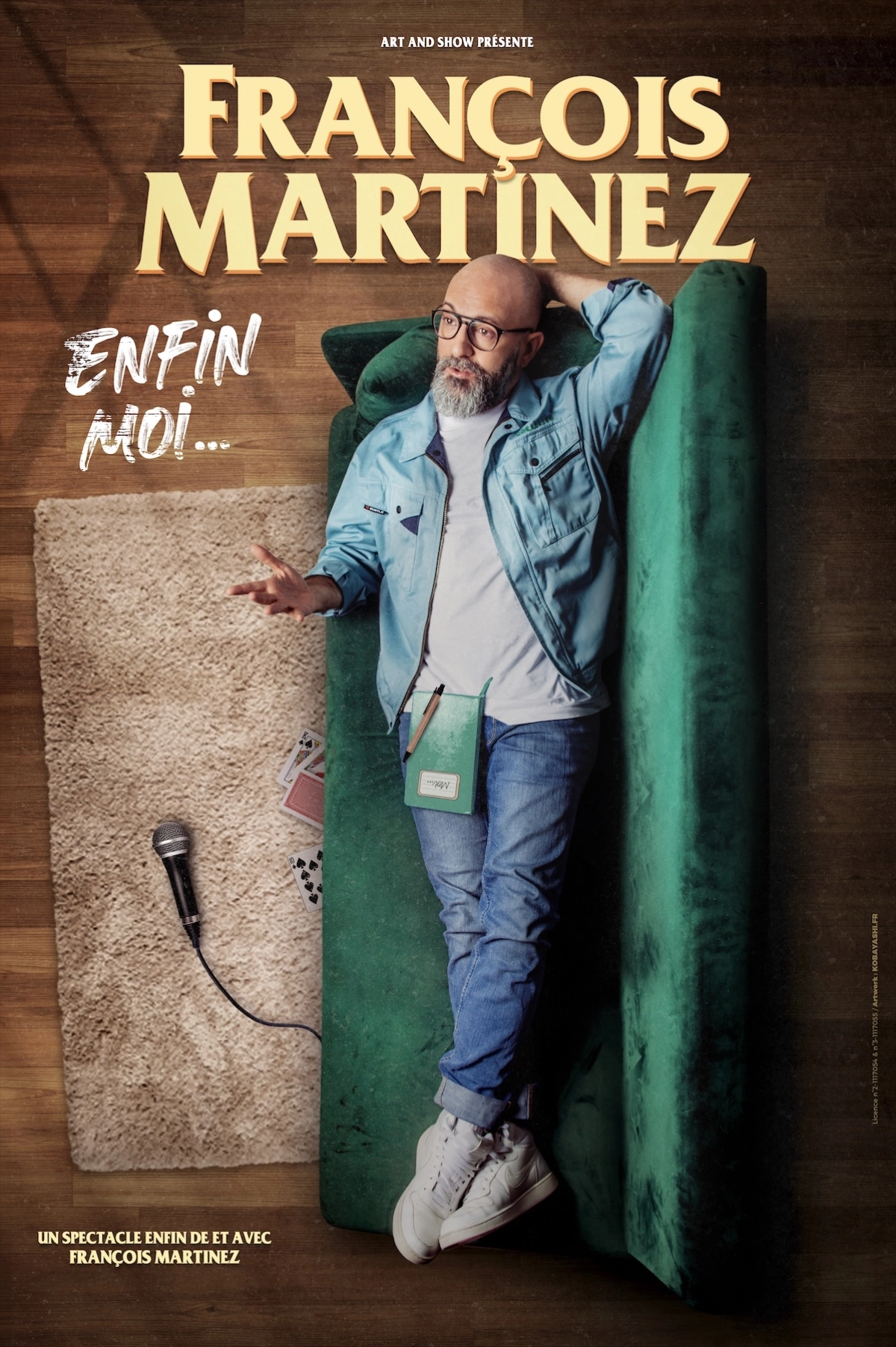 Billets Francois Martinez (Theatre Le Point Virgule - Paris)