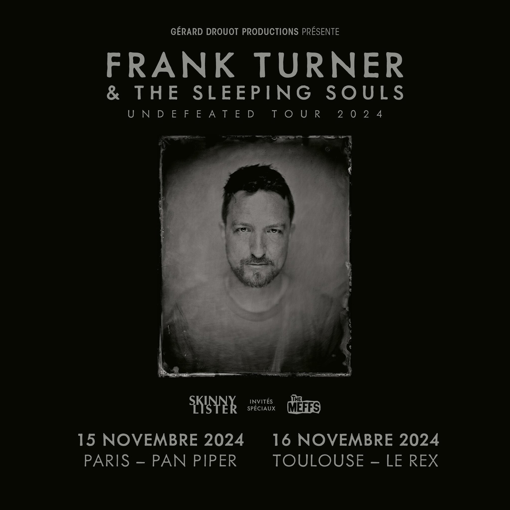 Billets Frank Turner and The Sleeping Souls (Pan Piper - Paris)