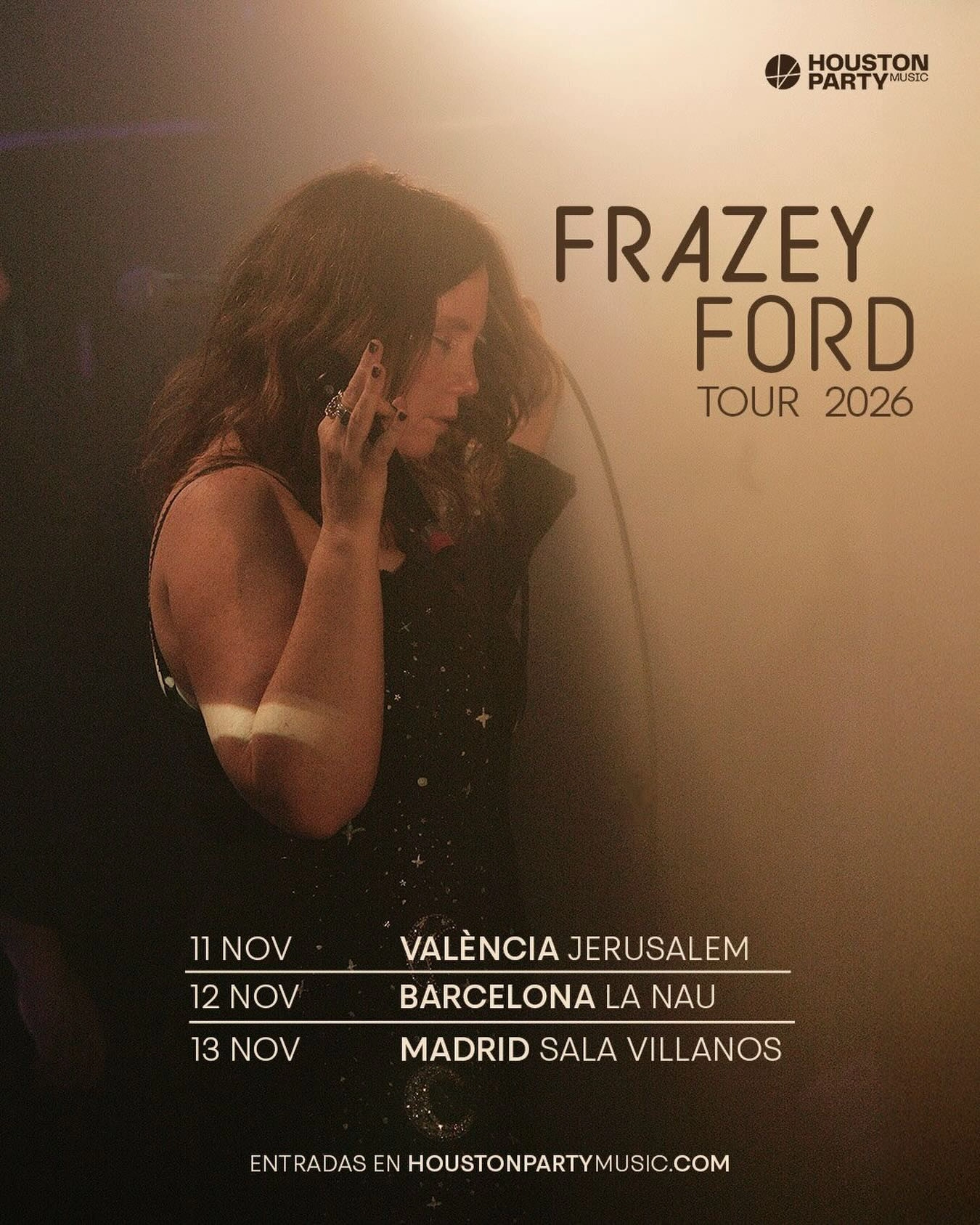 Billets Frazey Ford (Sala Caracol - Madrid)