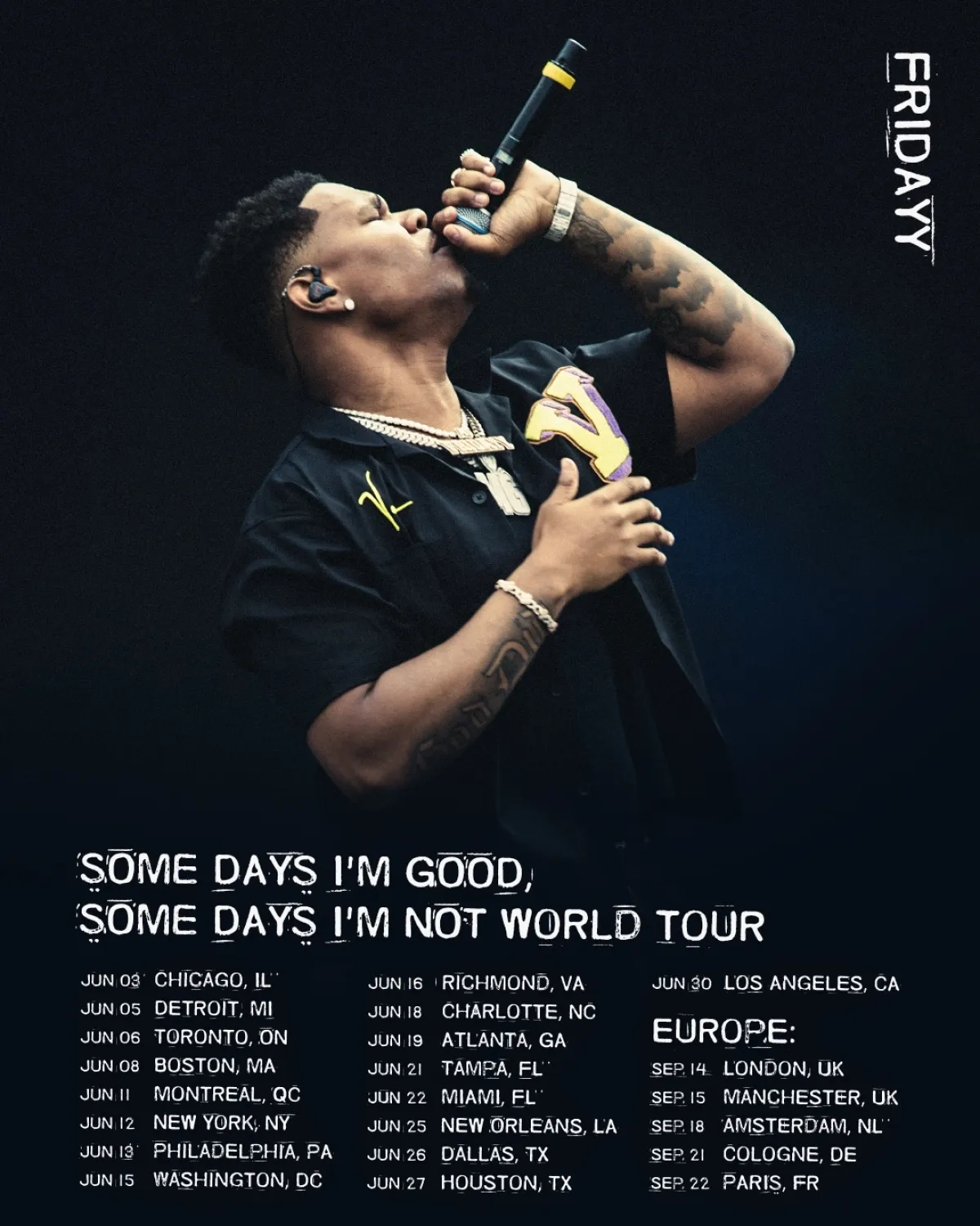 Fridayy en E-Werk Köln Tickets