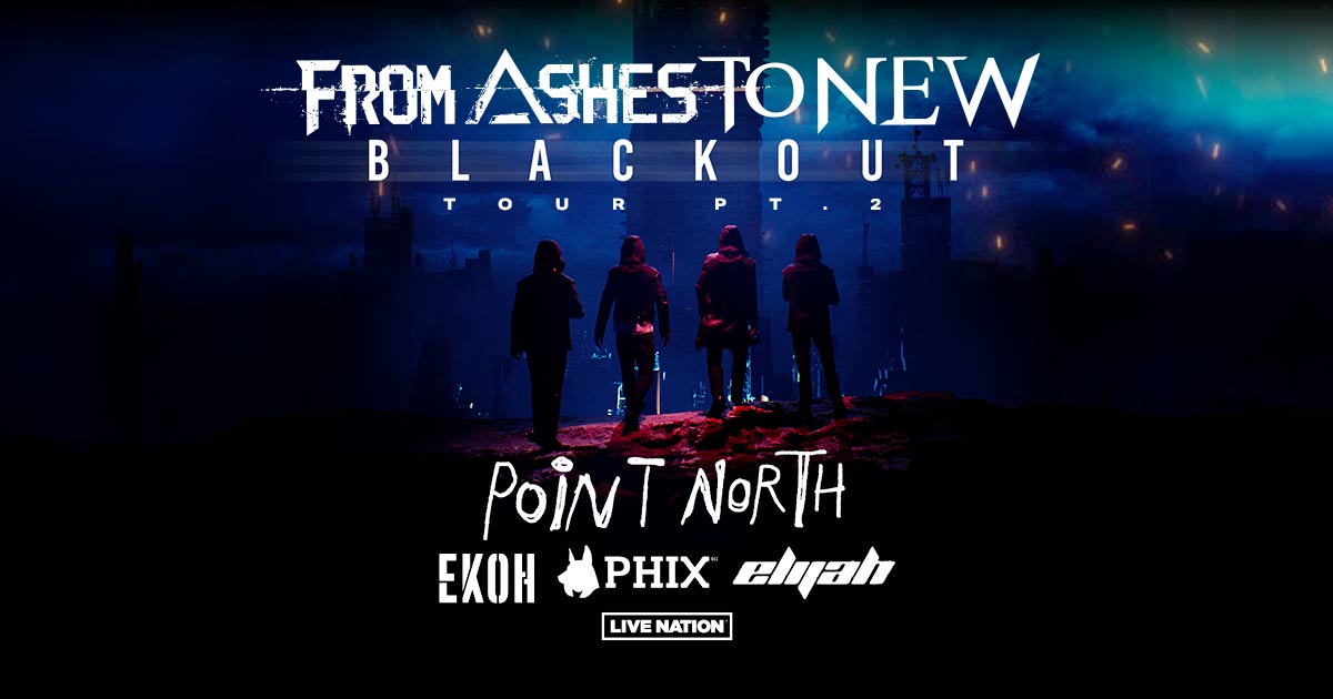 Billets From Ashes To New - The Blackout Tour Pt. 2 (The Depot - Salt Lake City)