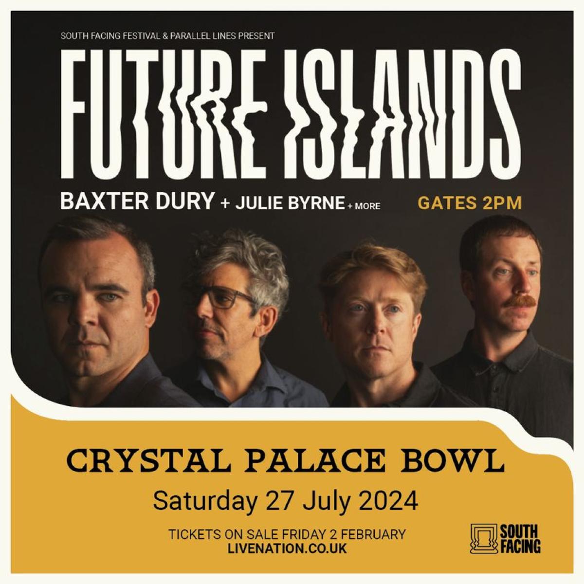 Future Islands in der Crystal Palace Park Tickets